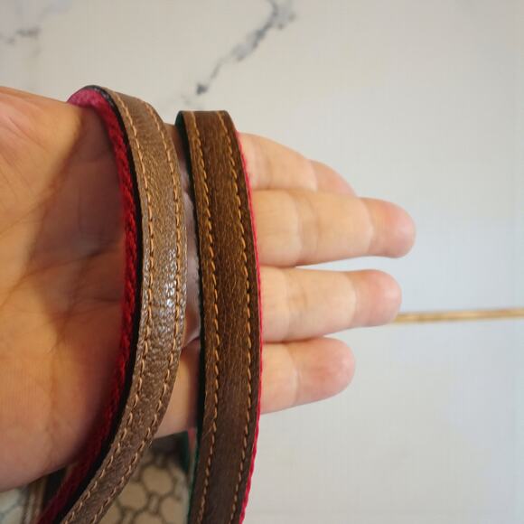 Gucci Plus Vintage GG Sherry Line Weekender Travel Tote - Picture 8 of 14